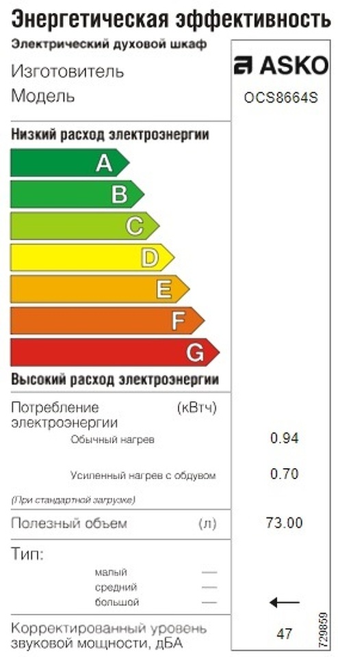 Электрический духовой шкаф asko